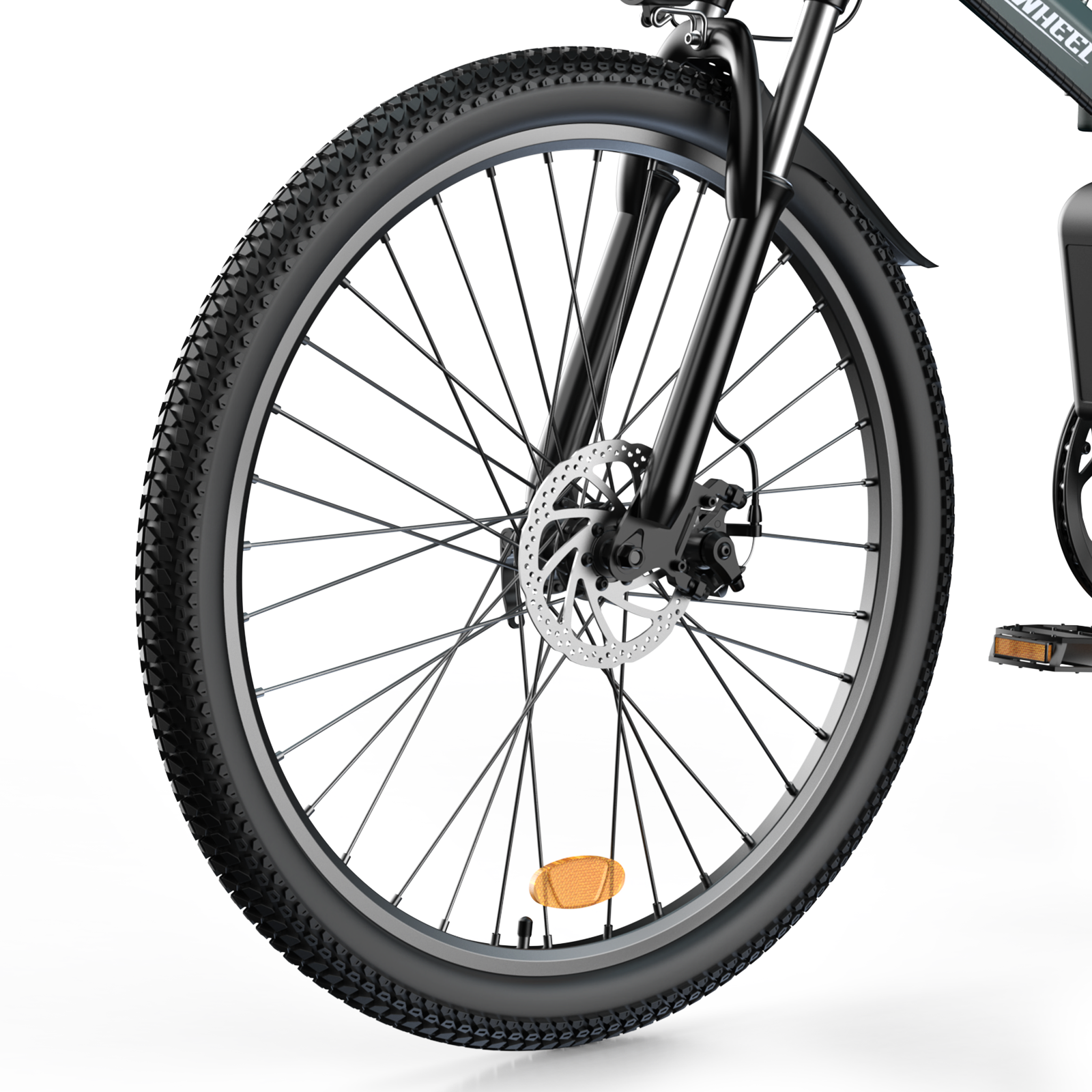 isinwheel M40 500W Folding Electric Bike with Basket