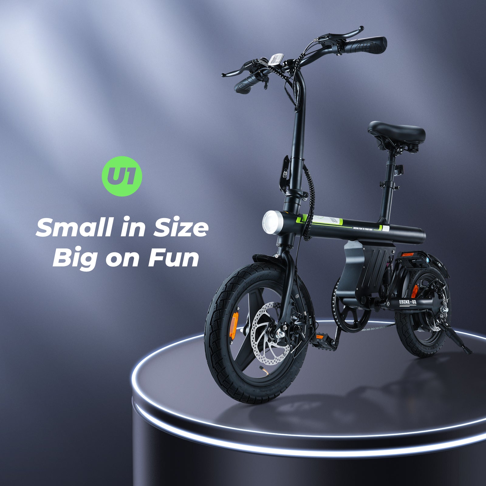 U1 500W Foldable Electric Bike for Adult