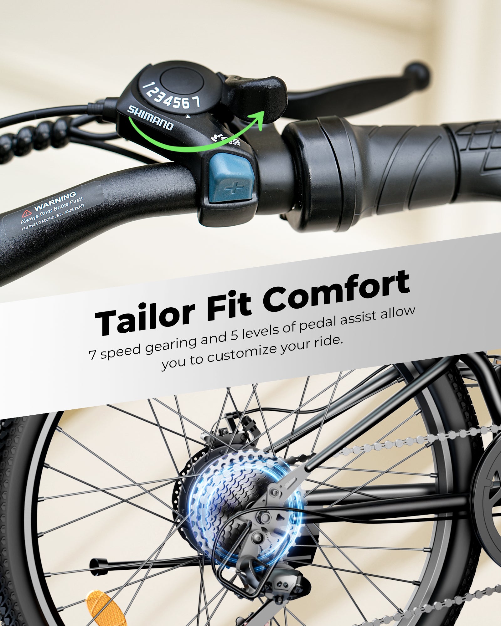 isinwheel M40 500W Folding Electric Bike with Basket