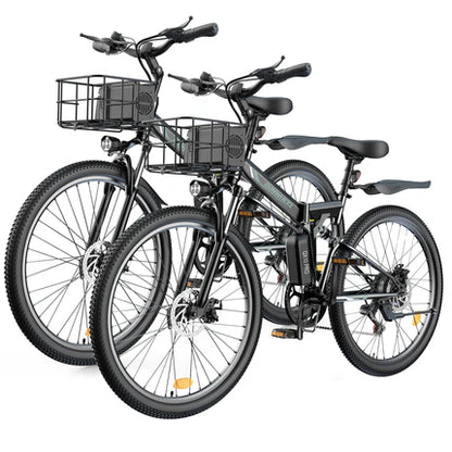 isinwheel M40 500W Folding Electric Bike with Basket
