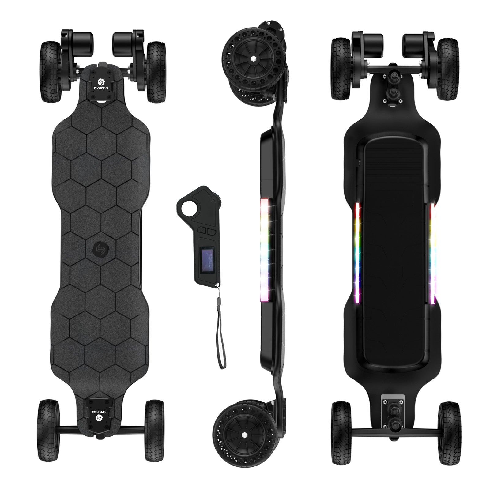 isinwheel V10 3000W Off Road Electric Skateboard