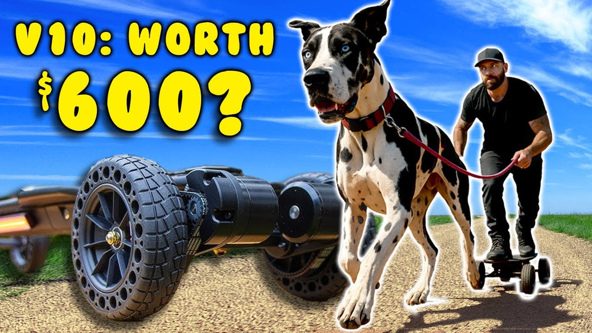 INSANE Budget E-Skateboard: iSinwheel V10 Review (🔥Off-Road Beast!)